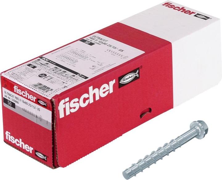 Produktbild Fischer Bolzenanker R 88715 EXA M 8 K Stahl galvanisch verzinkt/Spreizclip A 2 (50 Schrauben pro Stück)