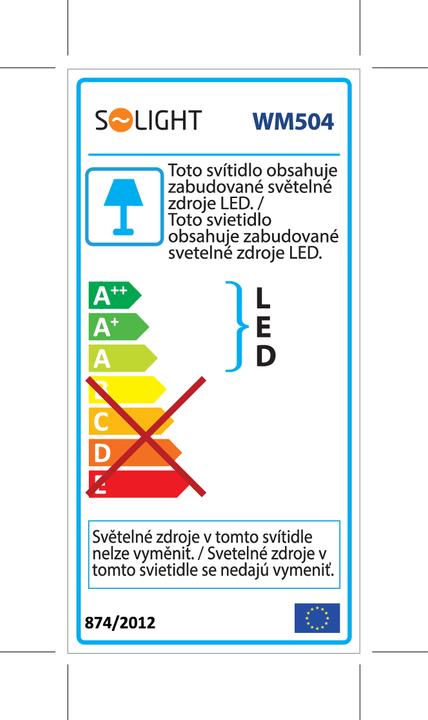 Label énergétique Olight WM504 (50 cm, Intérieur)