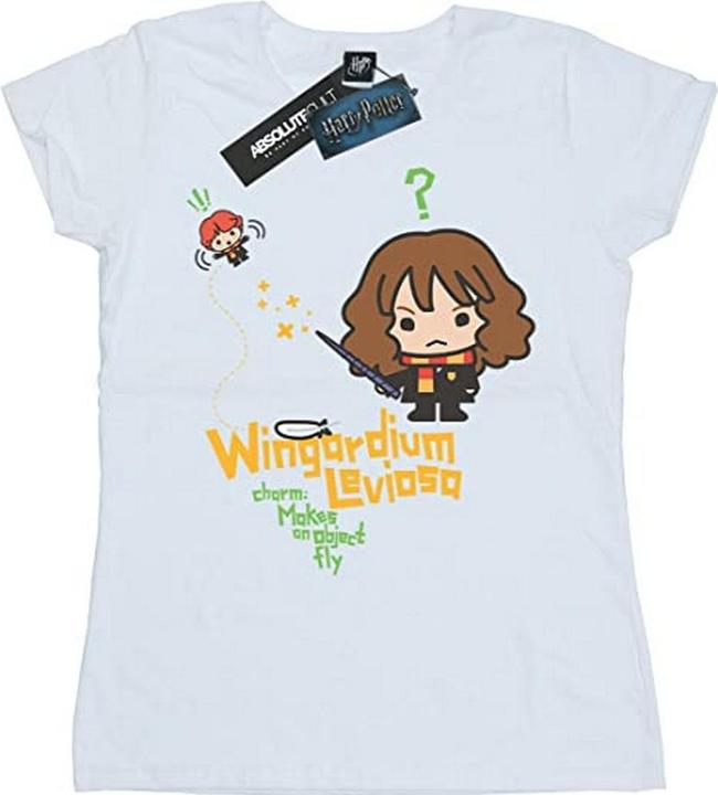 Actual product image Boys Wingardium Leviosa Hermione Cotton T-Shirt (128)