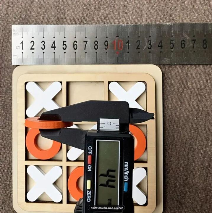 Immagine prodotto Champ Gioco da tavolo in legno Tic Tac Toe