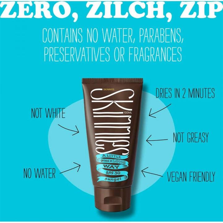 Produktbild Skinnies Sonnengel SPF 30 (Sonnengel, SPF 30, 100 ml, 112 g)