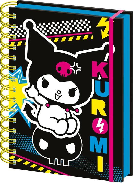 Produktbild Sanrio Drahtgebundes Notizbuch Punk Vibes A5 (Liniert)