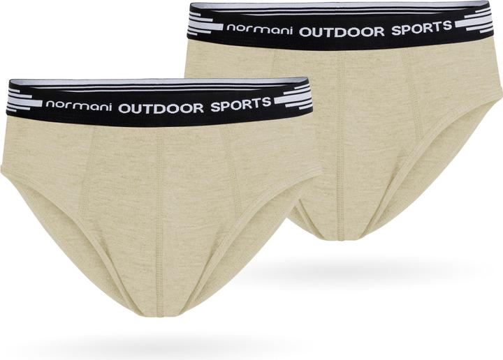 Immagine prodotto Normani Confezione da 2 pantofole merino da uomo - 8515 (XXL, Confezione da 2)