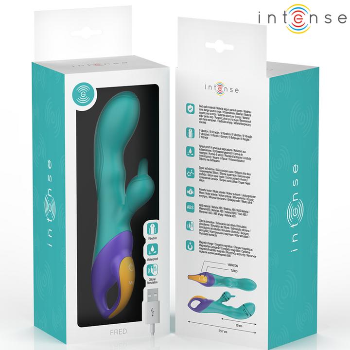Produktbild Intense Fred Rabbit Vibrator Blau