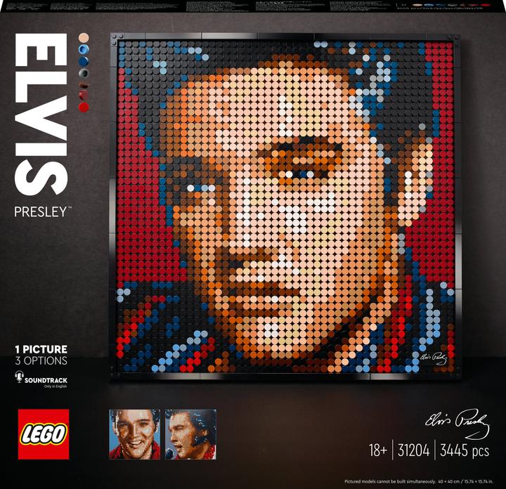 Immagine prodotto LEGO Elvis Presley - Il Re (31204, Set LEGO rari)