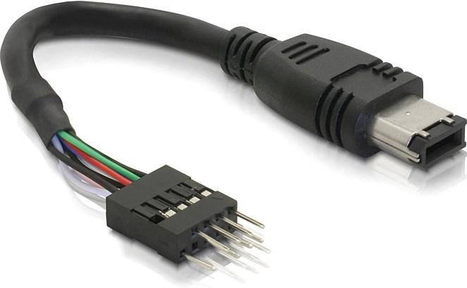 Actual product image Delock FireWire IEEE 1394A header 6Pin (0.16 m, FireWire)