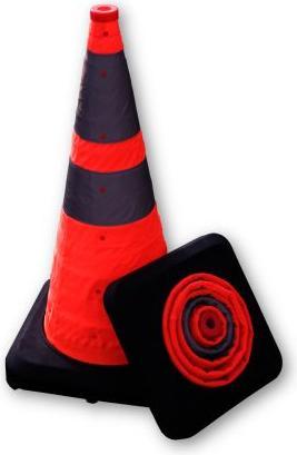 Image du produit Rs Pro Cône de chantier, Orange, Hauteur de 70 cm