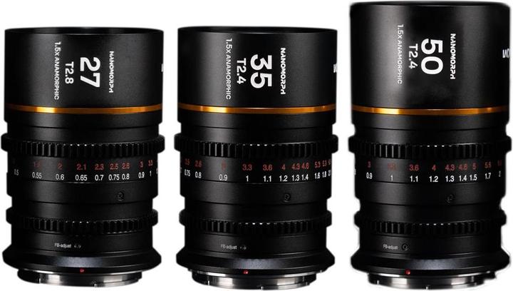 Produktbild Venus Optic Festbrennweite Nano S35 Prime Kit (Amber) – DJI DL (Dji DL Mount)