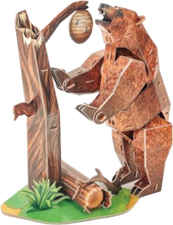 Actual product image Cubicfun Kubisches lustiges 3D-Puzzle National Geographic Braunbär (77 pieces)