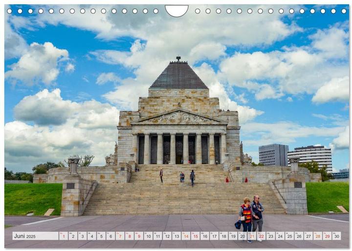 Produktbild Australien Metropolen (Wandkalender 2025 DIN A4 quer), Monatskalender (A4, Deutsch)