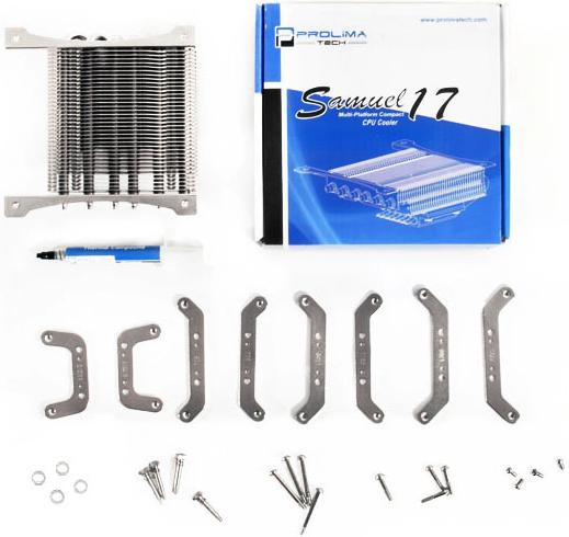 Actual product image Prolimatech Samuel 17 CPU Cooler (45 mm)