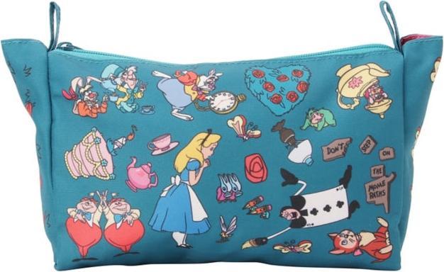 Produktbild Disney Nostalgika Kosmetiktasche (L-Grösse) Alice im Wunderland