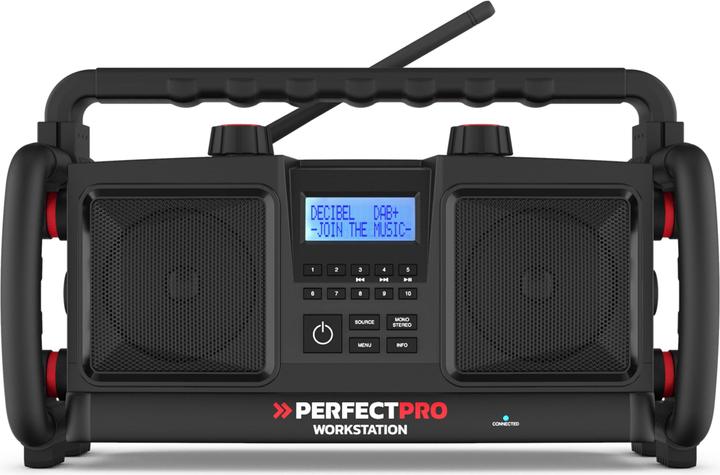 Produktbild PerfectPro Baustellenradio (DAB+, FM, Bluetooth)