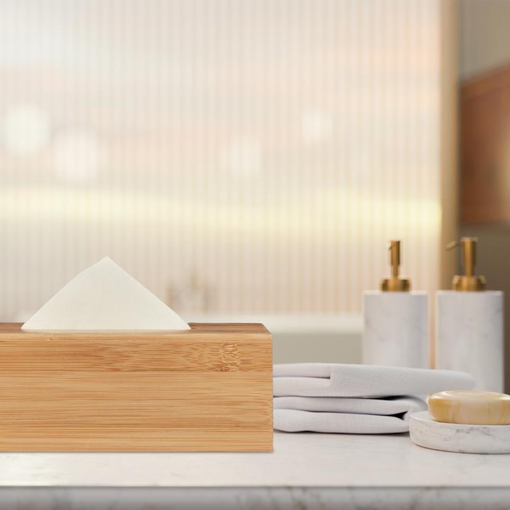 Actual product image Relaxdays Cosmetic tissue box
