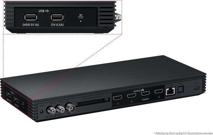 Actual product image Samsung TV GQ75QN990FTXZG (75", QN990F, NeoQLED, 8K, 2025)