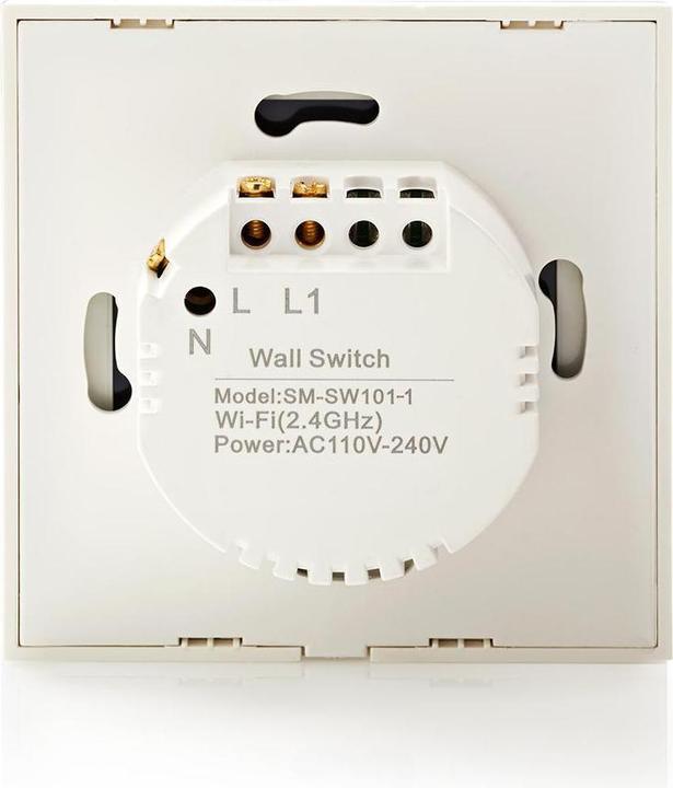 Produktbild Nedis WLAN Smart Lichtschalter (WIFIWS10WT) - Einfach