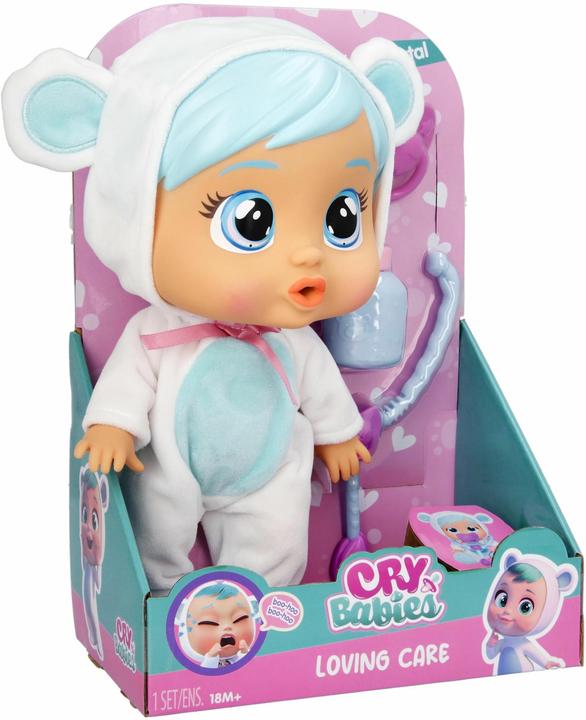 Actual product image IMC Toys Cry Babies Loving Care Kristal