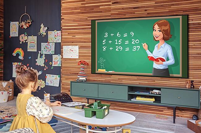 Actual product image Samsung QE43Q60A (43", Q60A, QLED, 4K, 2021)