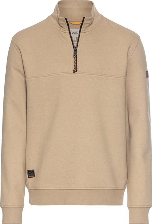 Camel Active Sweatshirt mit Troyer-Kragen