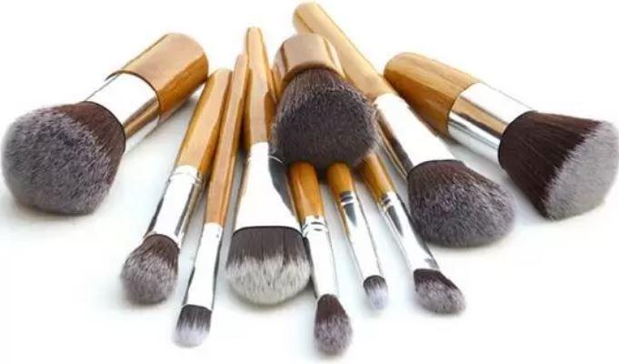 Immagine prodotto PhoneLook Set di pennelli professionali per il trucco Pennelli cosmetici in bambù 11 pezzi (Set)