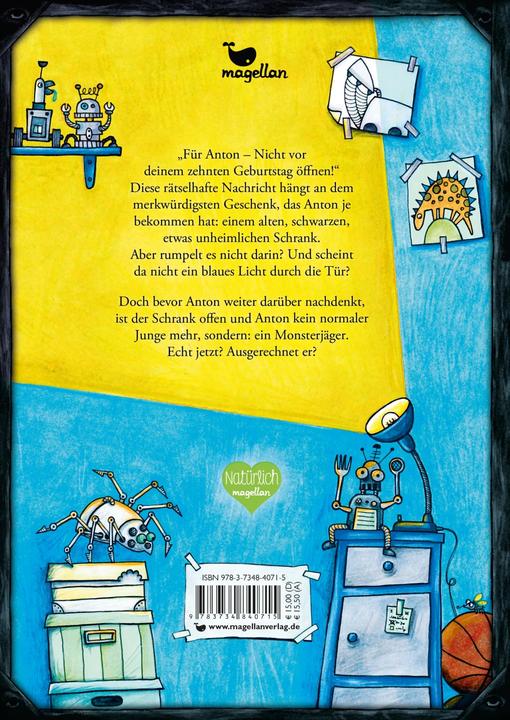Produktbild Anton Monsterjäger - Ein Traum auf der Flucht (Deutsch, Luisa Fuchs, Sabine Mielke, 2022)