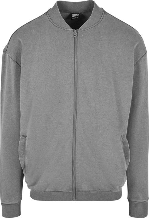 Actual product image Urban Classics Washed Sweat Bomber - 17020 (S)