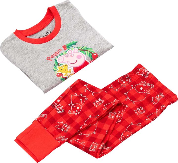 Actual product image Peppa Pig Girls' pyjamas Christmas design (86)