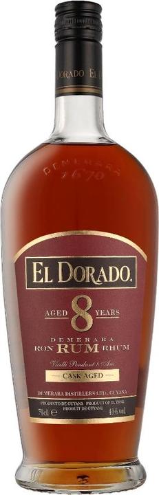 Actual product image El Dorado 8 Years Old (1 x 70 cl)