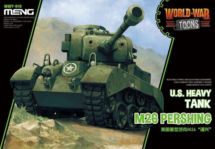 Immagine prodotto Meng-Model Carro armato pesante statunitense M26 Pershing (CartoonMod