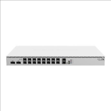 Actual product image MikroTik SFP28 Switch CRS518-16XS-2XQ-RM (18 Ports)