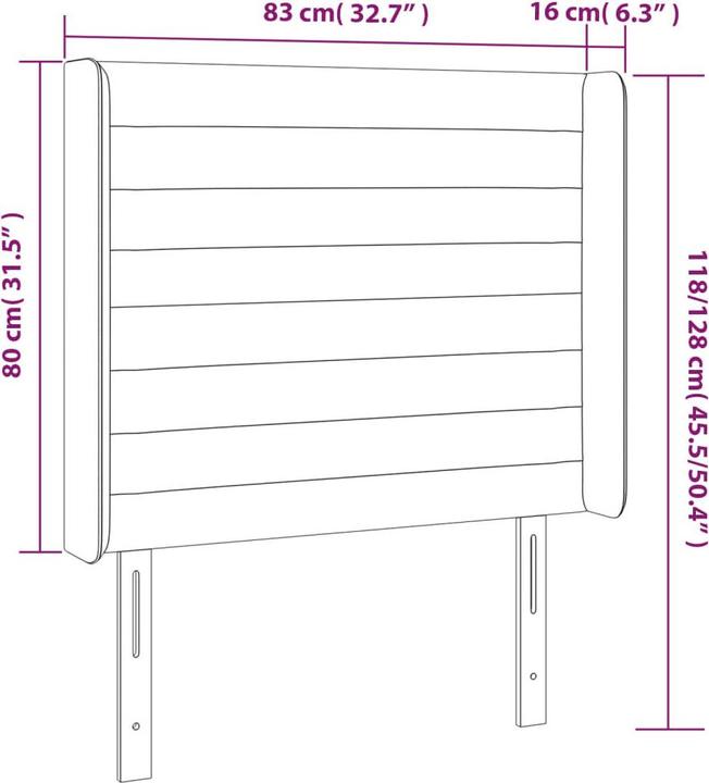 Immagine prodotto VidaXL Kiriakoula (83 x 16 x 128 cm)