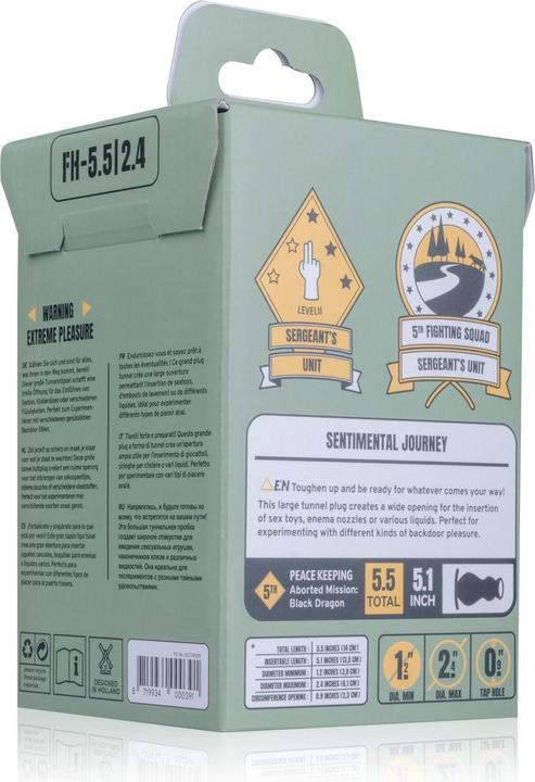 Produktbild Buttr Foxhole Hohler Analplug