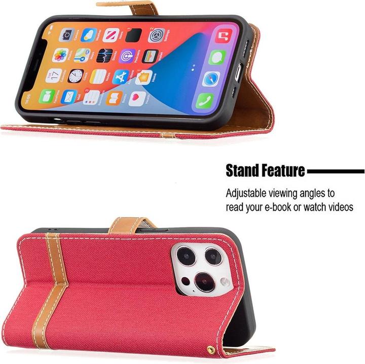 Actual product image König Design Case Mobile Protection for Apple iPhone 13 mini Case Cover Case Cover Bumper Red (Apple iPhone 13 mini)