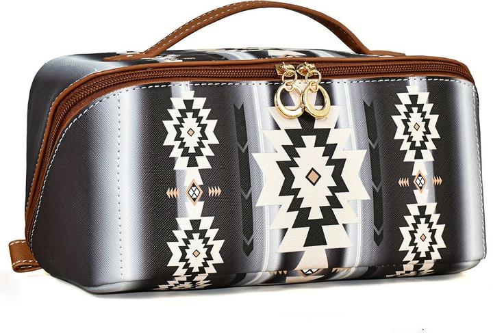 Only-Bags.Store Ethnischer Stil Kosmetiktasche, tragbare Reisekosmetiktasche, Toilette Waschmaschine Veranstalter