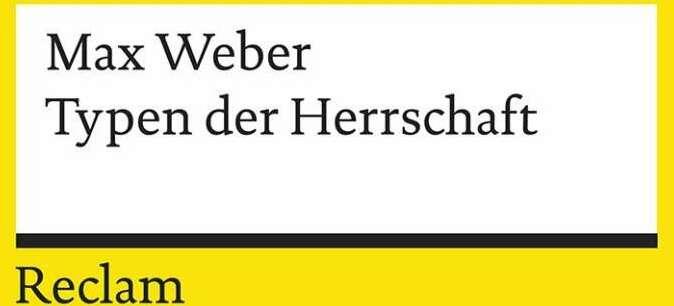 Image du produit Typen der Herrschaft (Allemand, Max Weber, 2019)