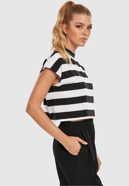 Produktbild Urban Classics Ladies Stripe Short Tee (S)