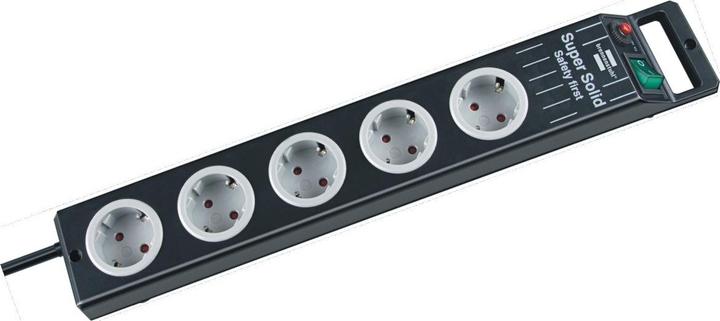 Image du produit Brennenstuhl Super-Solid (5 x, CEE 7/3, 2.50 m)