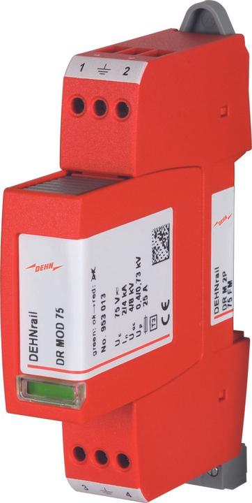Actual product image Dehn Surge arrester type 3 DEHNrail M 953208
