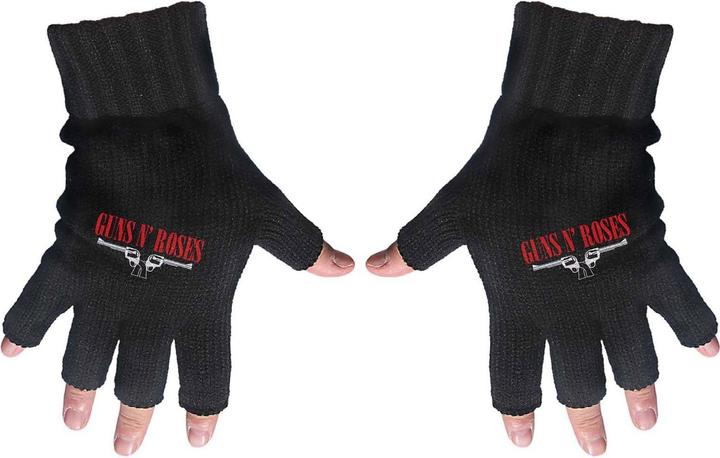 Immagine prodotto Guns N Roses Guanti da adulto senza dita con logo e pistole (Taglia unica)