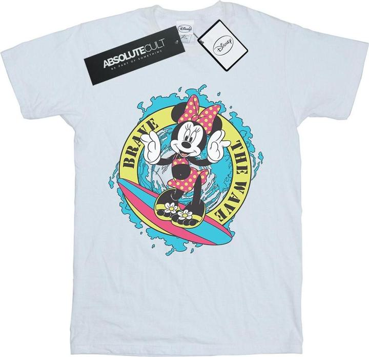 Immagine prodotto Disney Minnie Mouse Brave The Wave Maglietta Uomo (4XL)