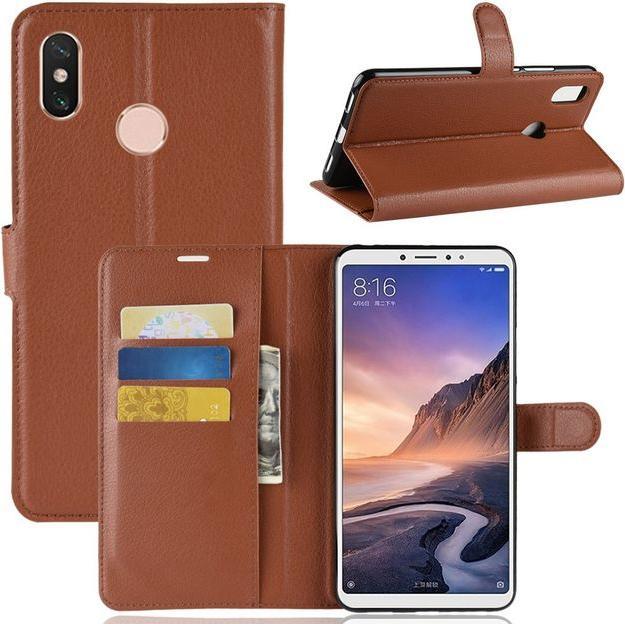 Produktbild MU Classic Litchi Leder Bookcover Series (Xiaomi Mi Max 3)