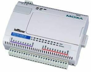 Moxa IoMIRROR Ethernet Peer-To-Peer E3210 8xDI+8xDO MODBUS/TCP