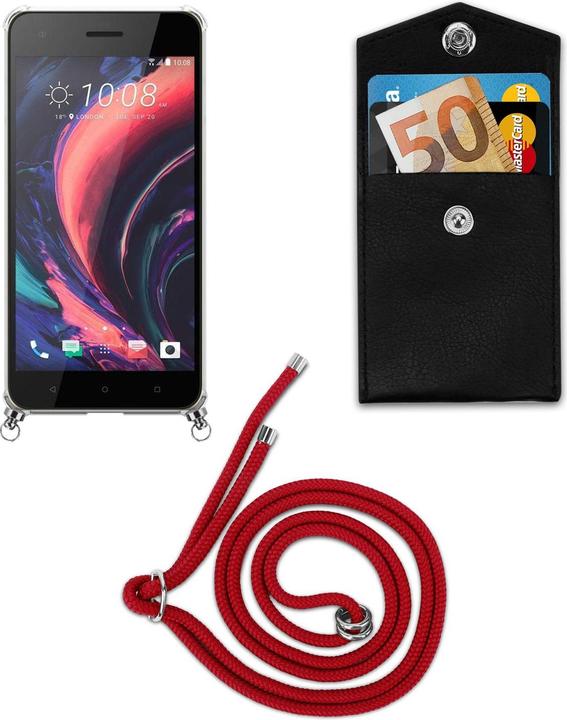 Produktbild Cadorabo TPU Handy Kette SILBER Cover