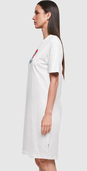 Produktbild Merchcode Ladies Frida Kahlo - Heart Organic Oversized Slit Tee Dress - 117817 (L)