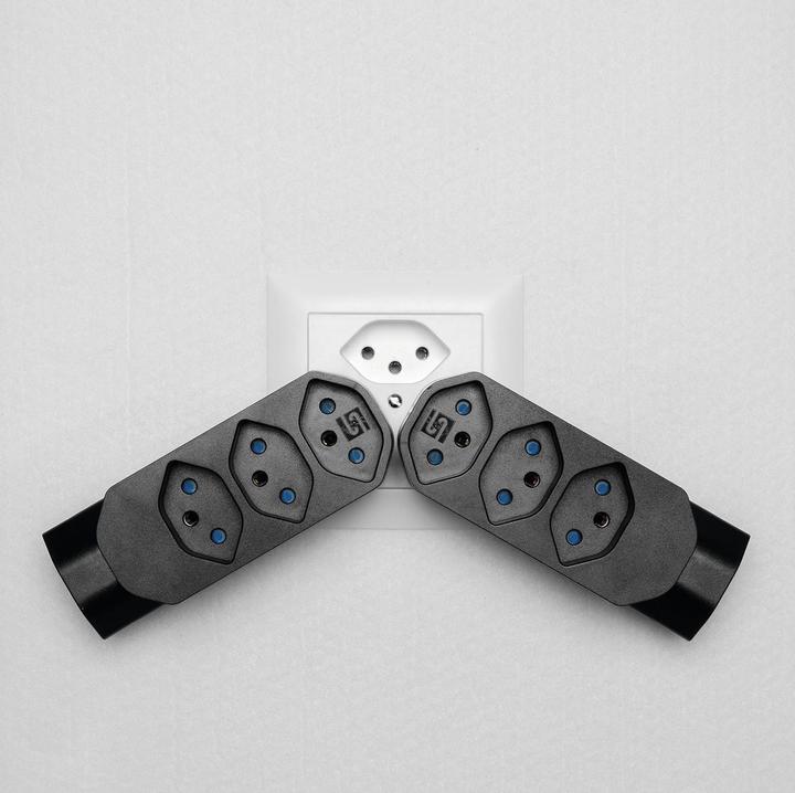 Produktbild Steffen Manta Mehrfachadapter 4xT13 (1x unten) (Typ 13, 4 x)