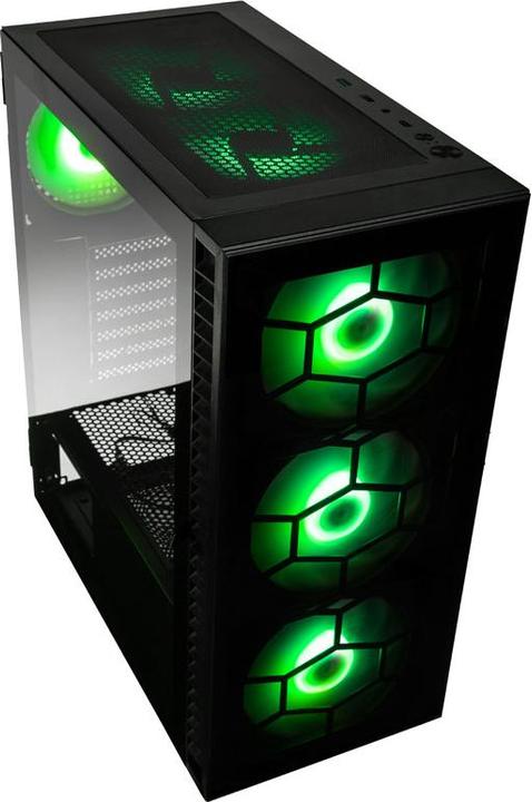 Immagine prodotto Kolink Observatory HF Plus Glass ARGB Midi Tower Case - Nero