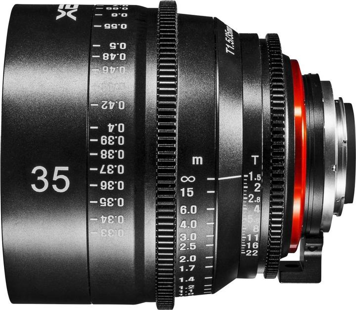 Actual product image Samyang XEEN 35mm T1.5 FF Cine Nikon (Nikon F, full size)