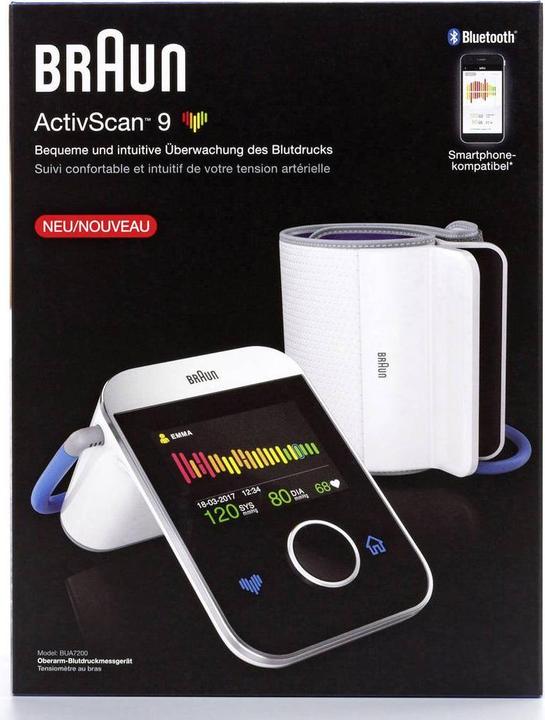 Actual product image Braun ActivScan 9 (Blood pressure monitor upper arm)