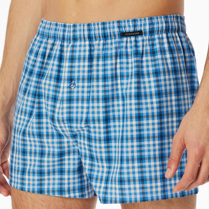 Produktbild Schiesser 4er Pack Web Boxershorts (5, M, 4er Pack)