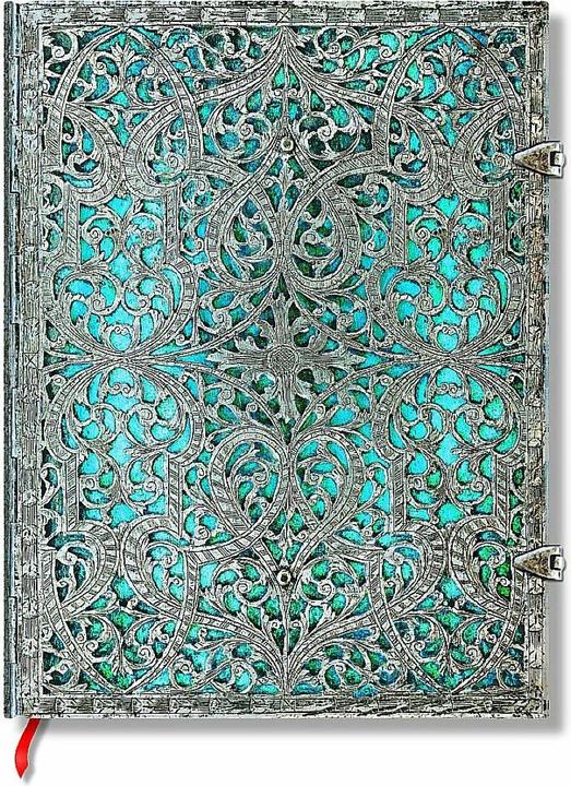 Image du produit Paperblanks Bleu Maya (A5, À rayures, Couverture rigide)